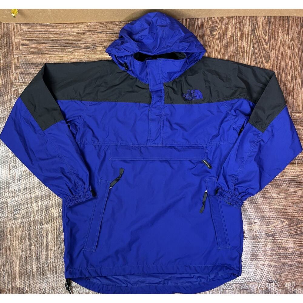 The North Face Hydrenaline Quarter-Zip Vintage 90s Windbreaker Jacket Sz L